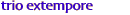 extempore 